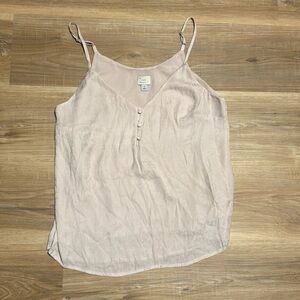 A New Day flowy tank, light pink Cheetah print